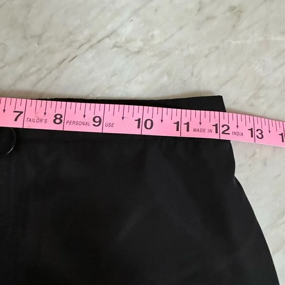 Justice Girls Black Skirt Built In Shorts Pull On size 10 NWOT
